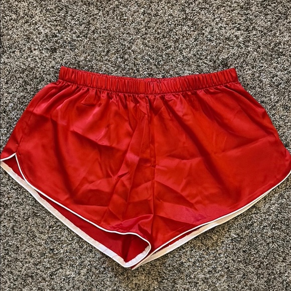 Red Satin Pajama Set - Picture 3 of 4